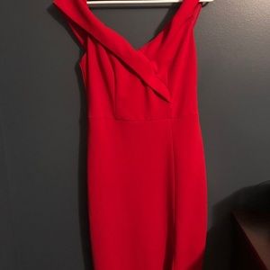 Off Shoulder Formal Women’s Dress Red